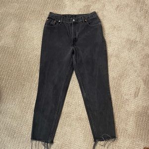 Vintage Black Levi 550s